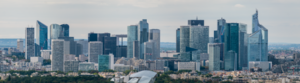 La Défense, seen from the Eiffel Tower