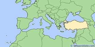 Location of Denizli