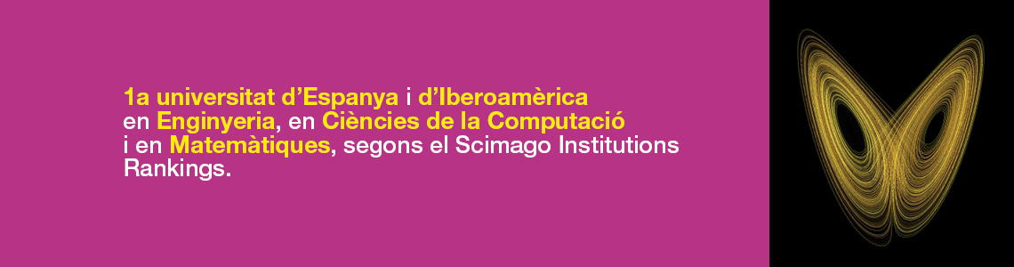 1a universitat europea d'Espanya i d'Iberoamèrica en Enginyeria, en Ciències de la Computació i en Matemàtiques segons el Scimago Institutions Rankings