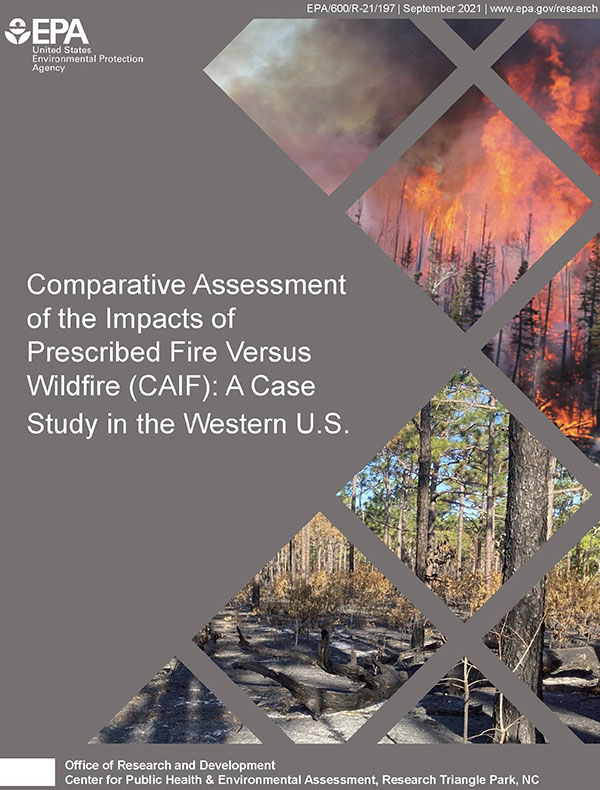 EPA study, prescribed fire and wildfire