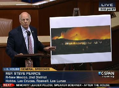 Rep Steve Pearce House of Representatives speech, western wildfires