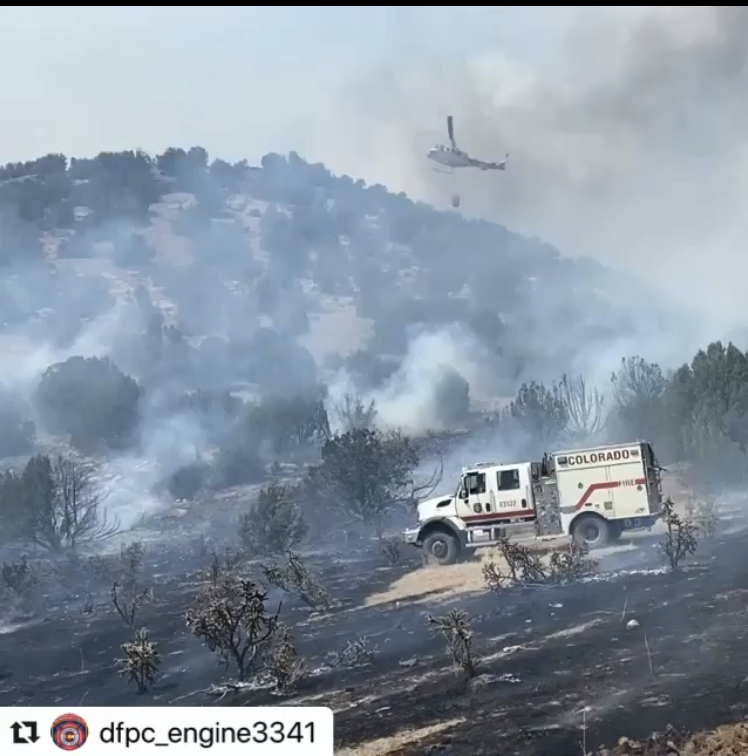 Cherry Canyon Fire Colorado