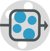 abstract icon of routing rules