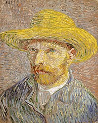 Vincent van Gogh: Self-Portrait with a Straw Hat