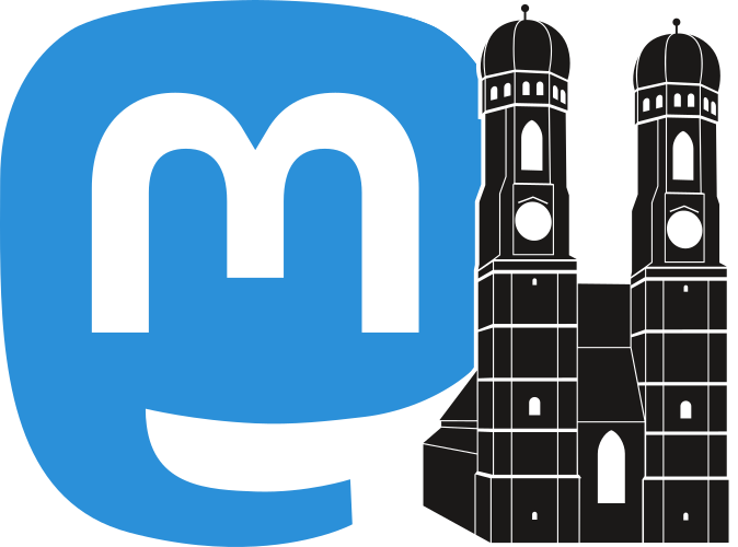 Mastodon-Logo (Standort München)