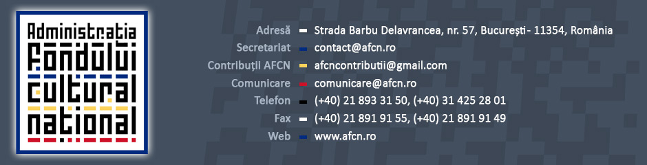 Administraţia Fondului Cultural Naţional (AFCN)