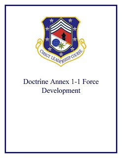 Doctrine Annex 1-1 Force Development