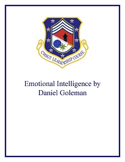 Emotional Intelligence, Daniel Goleman