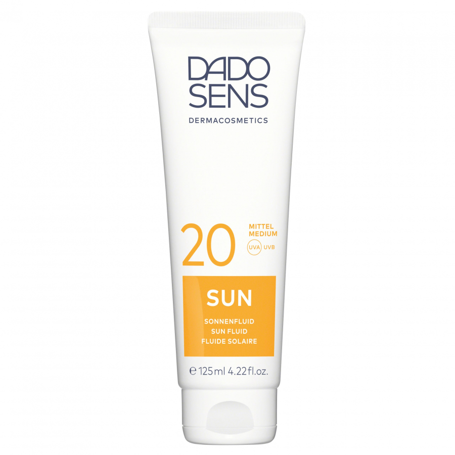 Dado Sens Opaľovacie fluid proti slnečným alergiám SPF20 125 ml