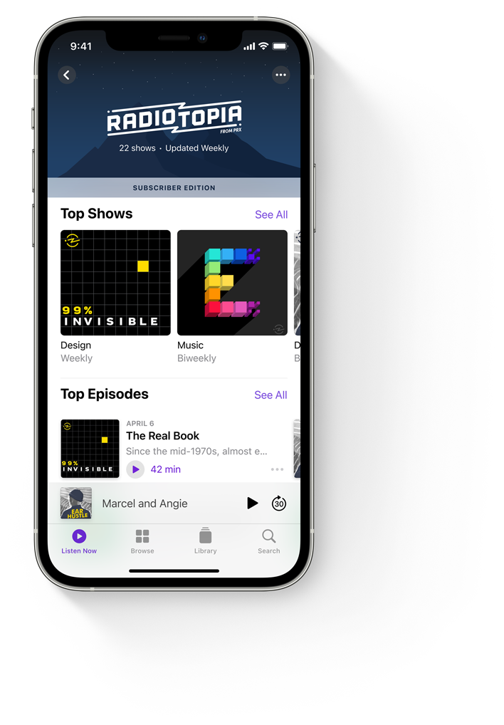 Apple Podcasts iPhone