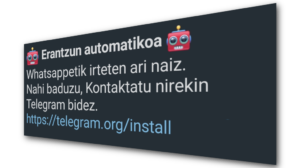 Watomatic, Whatsappetik ateratzen lagunduko dizun erantzungailu automatikoa