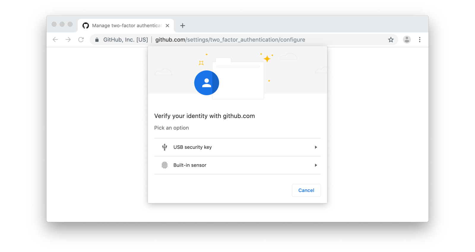 GitHub supports Web Authentication (WebAuthn) for security keys