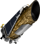 Artist's impression of the Kepler space telescope