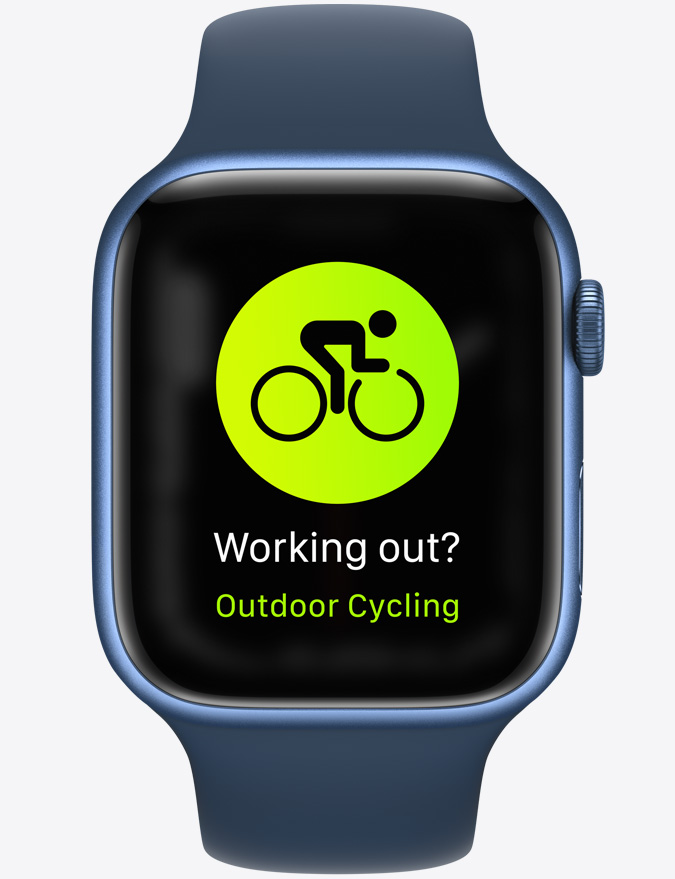 Apple Watch Outdoor Cycling