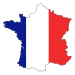 Flag-map of France.svg