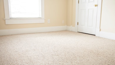 carpeting in an empty room