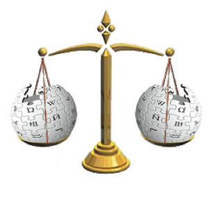 Wikipedia scale of justice.png
