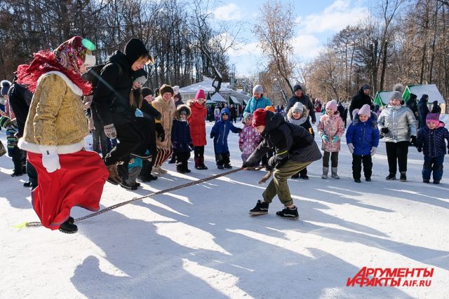 Масленичные гуляния в Перми. 