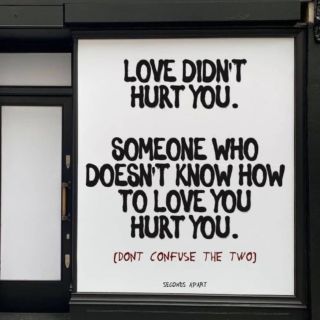 Вас ранила не любовь, а тот, кто не умеет любить