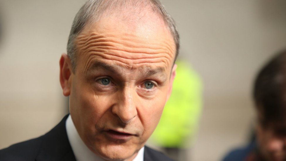 Micheál Martin a humanitarian response "trumps everything"