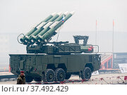 Bouck M2 surface-to-air missile systems (2013 год). Редакционное фото, фотограф Сергей Буторин / Фотобанк Лори