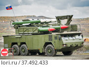 Bouck M2 surface-to-air missile systems (2013 год). Редакционное фото, фотограф Сергей Буторин / Фотобанк Лори