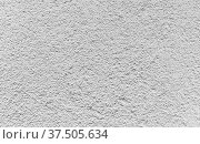 White wall background texture, decorative relief stucco. Стоковое фото, фотограф EugeneSergeev / Фотобанк Лори