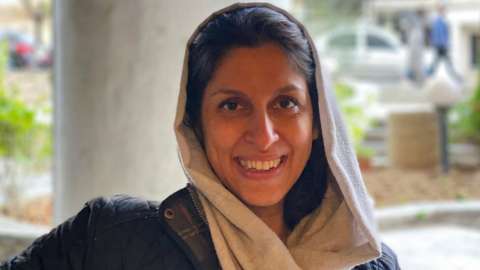 Nazanin Zaghari-Ratcliffe in March 2021.