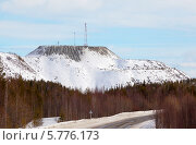 Горно-промышленный комплекс,  рудник Чалмозеро месторождения Куру-Ваара,  Кольский полуостров, Россия. Стоковое фото, фотограф Александр Новиков / Фотобанк Лори