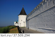 View of the Tobolsk Kremlin. Редакционное фото, фотограф Александр Карпенко / Фотобанк Лори