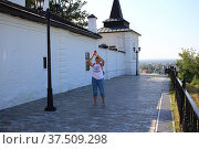 View of the Tobolsk Kremlin. Редакционное фото, фотограф Александр Карпенко / Фотобанк Лори