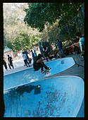 Indy grab at Millennium Skate Park during NYC Skate Coalition's Pool Series event - October 2019.jpg