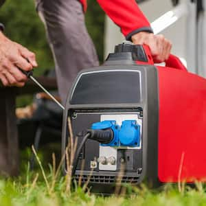 A portable inverter generator