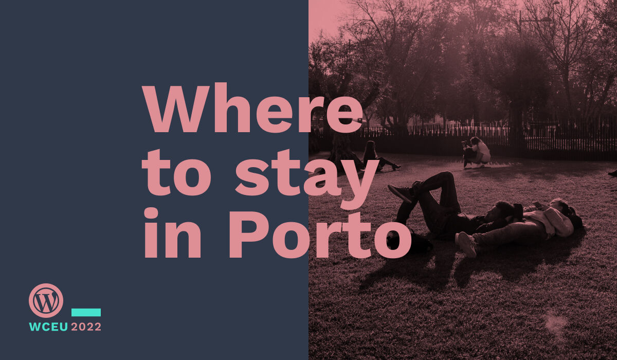 Where to stay in Porto? We've partnered with some great hotels near the venue that offer special #WCEU2022 prices. Check them out and book your stay in Porto.  