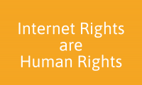 Internet rights are human rights