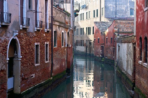 Italia, Venesia, Kanal