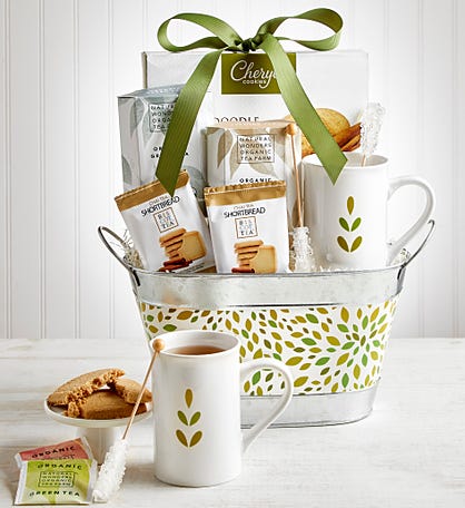 Relax & Nurture Tea Gift Basket