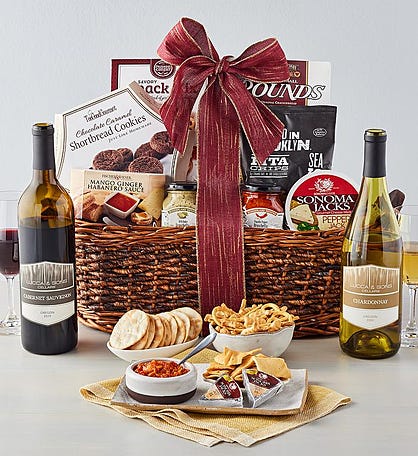 Sommeliers Choice Wine Gift Basket