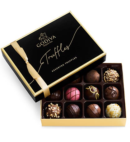 Godiva Signature Truffles Box 