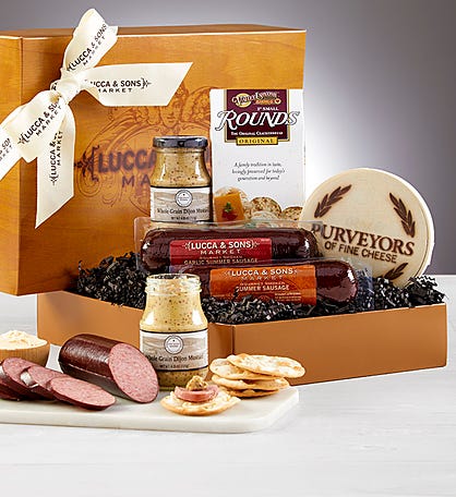 Lucca & Sons™ Sausage & Cheese Gift Box