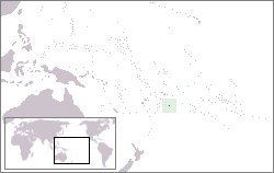 Location of Niue