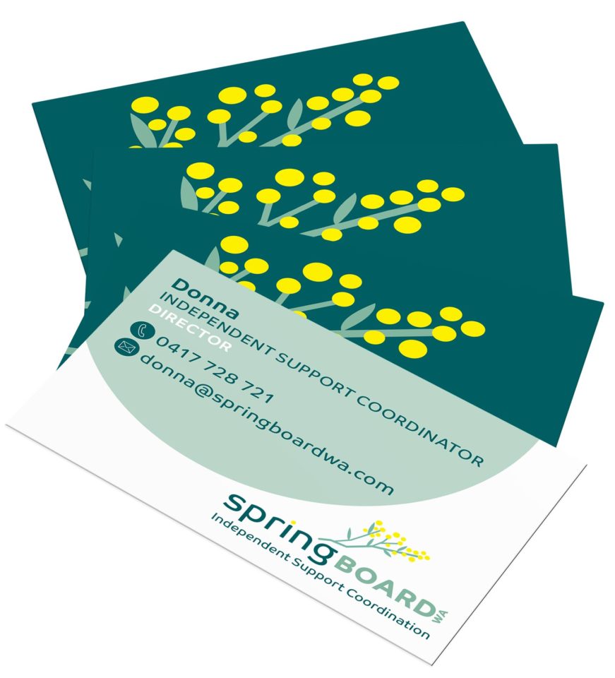 Spring Board WA Business Cards