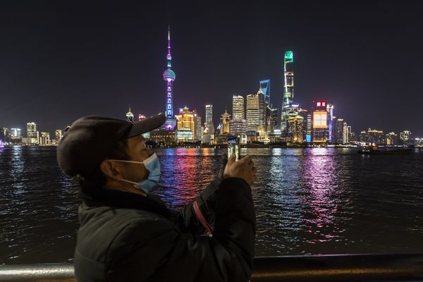 General Views of Shanghai As China's Stable Economy Clouded by Property and Export Outlook
