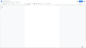 Google Docs blank document February 2020.png