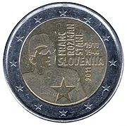 2 Euro Priložnostni - 100. obletnica rojstva Franca Rozmana.jpg