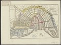 Plattegrond der stad Amsterdam met de verdeeling in Cholera wijken in 1832 COLLBN Port 27 N 91, COLLBN Port 27 N 91.tiff