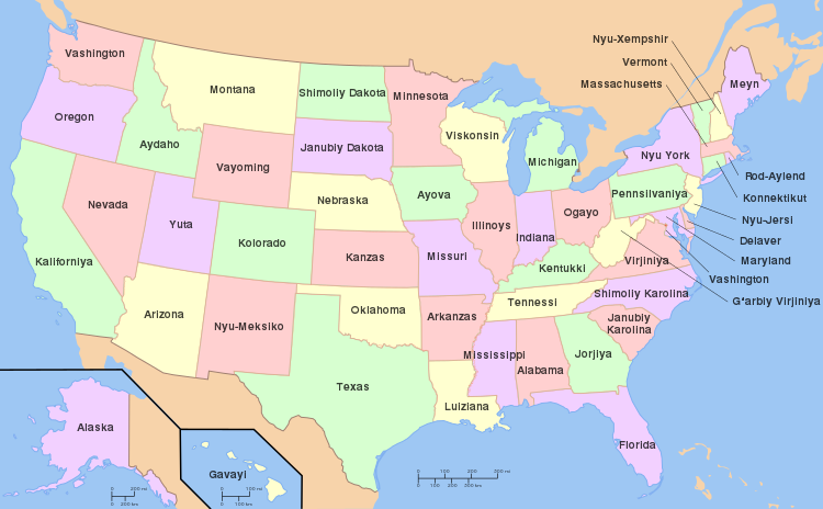 Map of USA with state names.svg