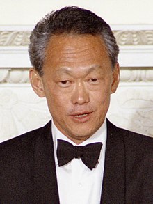 Prime Minister Lee Kuan Yew of Singapore Making a Toast at a State Dinner Held in His Honor, 1975.jpg