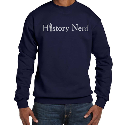 History Nerd Pearl Harbor with WWII Sailor Crewneck Sweatshirt