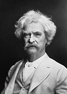 Photograph of Mark Twain